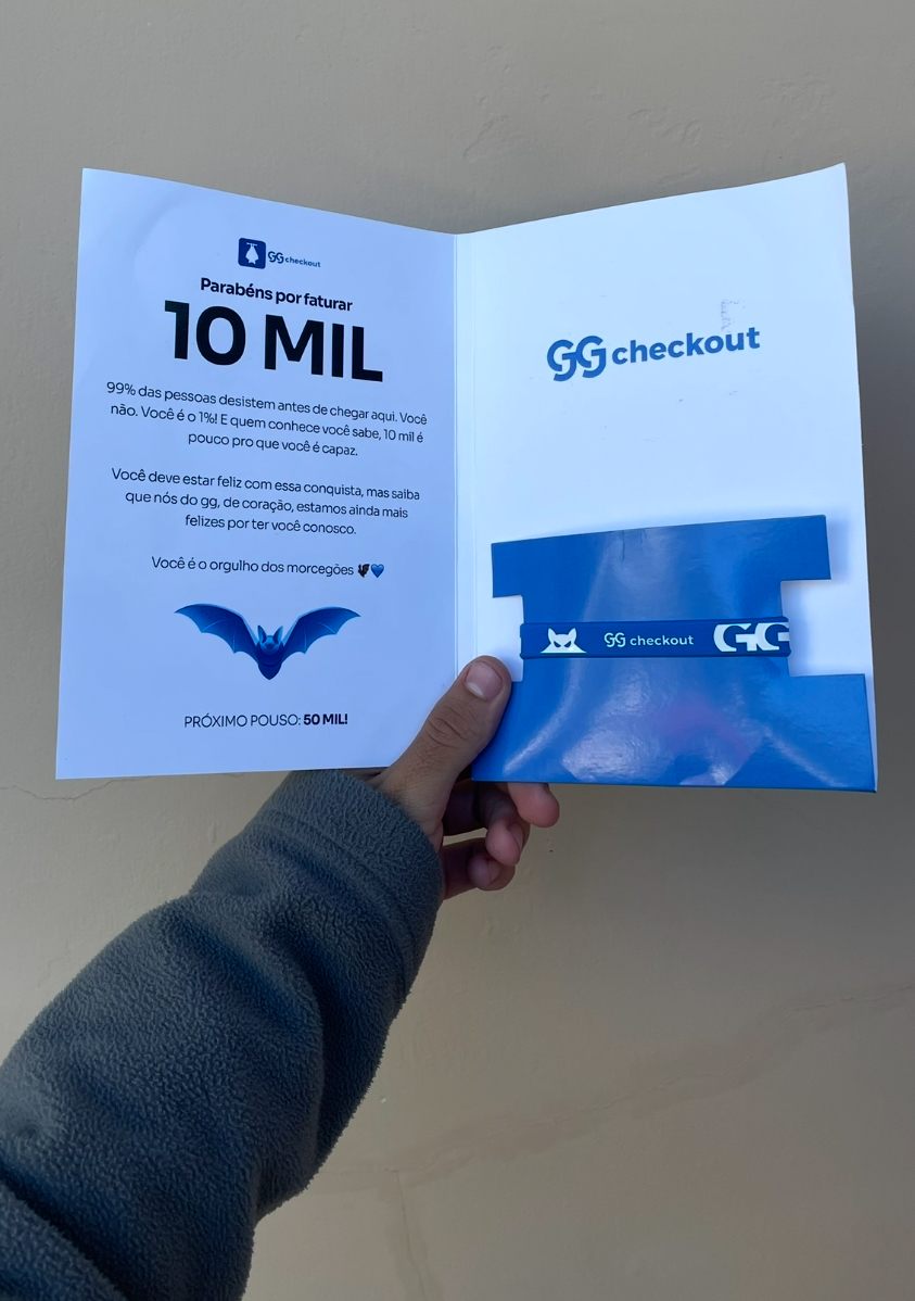 Marco de R$10 mil na plataforma de checkout
